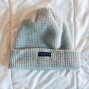Grey beanie brand new never worn